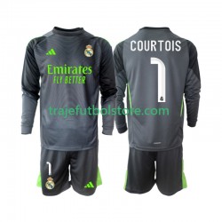 Camiseta 3ª Real Madrid Thibaut Courtois 1 Niño 2025-2026 ML