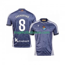 Camiseta 2ª Real Sociedad Arsen Zakharyan 8 Hombre 2025-2026 Manga Corta