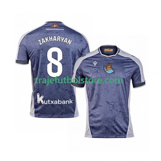 Camiseta 2ª Real Sociedad Arsen Zakharyan 8 Hombre 2025-2026 Manga Corta