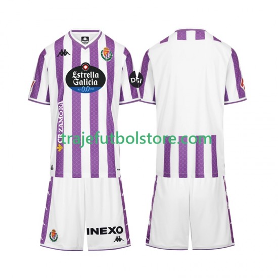 Camiseta 1ª Real Valladolid Niño 2025-2026 Manga Corta