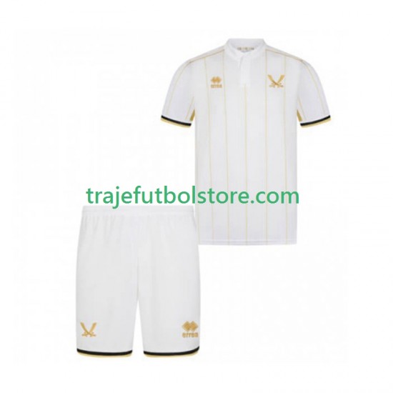 Camiseta 2ª Sheffield United Niño 2025-2026 Manga Corta