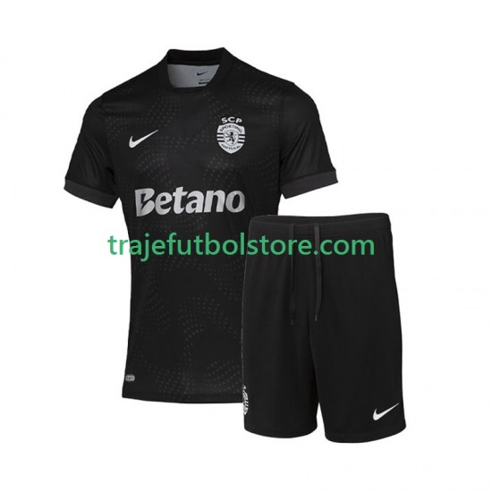 Camiseta 2ª Sporting CP Niño 2025-2026 Manga Corta