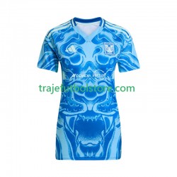 Camiseta 2ª Tigres UANL Mujer 2025-2026 Manga Corta
