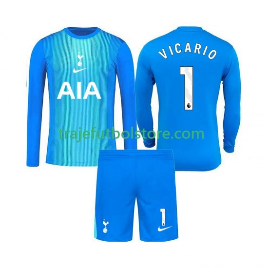 Camiseta 2ª Tottenham Hotspur Guglielmo Vicario 1 Portero Niño 2025-2026 ML