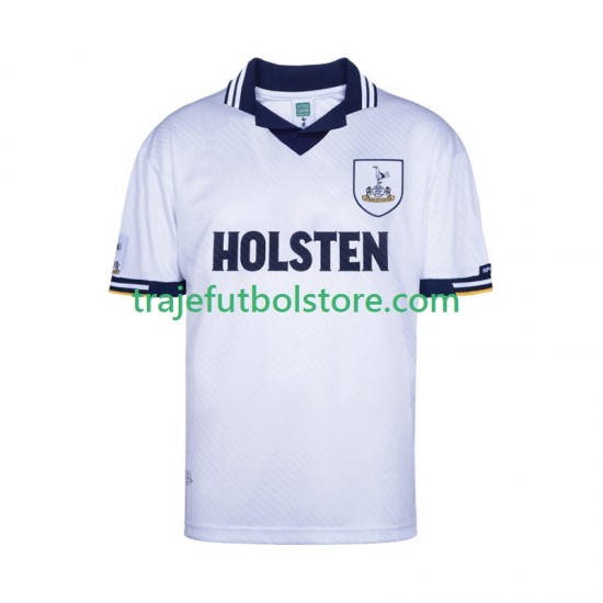Camiseta 1ª Tottenham Hotspur Retro Hombre 1994 Manga Corta