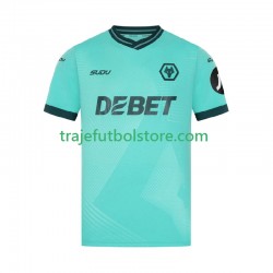 Camiseta 2ª Wolverhampton Wanderers Hombre 2024-2025 Manga Corta