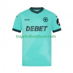 Camiseta 2ª Wolverhampton Wanderers Hombre 2025-2026 Manga Corta