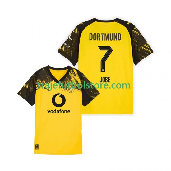 Camiseta 1ª Borussia Dortmund Jobe Bellingham 7 Hombre 2025-2026 Manga Corta