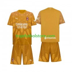 Camiseta 1ª AC Milan Portero Niño 2026-2027 Manga Corta Camiseta 1ª AC Milan Portero Niño 2026-2027 Manga Corta