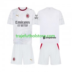 Camiseta 2ª AC Milan Niño 2026-2027 Manga Corta Camiseta 2ª AC Milan Niño 2026-2027 Manga Corta