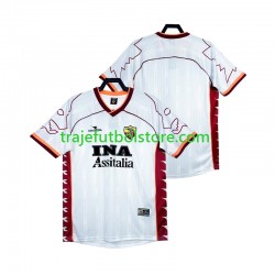 Camiseta 2ª AS Roma 2000 Retro Hombre 1999 Manga Corta Camiseta 2ª AS Roma 2000 Retro Hombre 1999 Manga Corta
