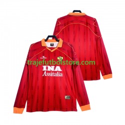 Camiseta 1ª AS Roma 2000 Retro Hombre 1999 ML Camiseta 1ª AS Roma 2000 Retro Hombre 1999 ML