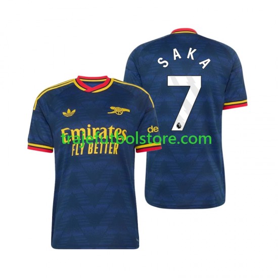 Camiseta 2ª Arsenal Bukayo Saka 7 Hombre 2026-2027 Manga Corta