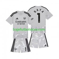 Camiseta 1ª Arsenal David Raya 1 Portero Niño 2026-2027 Manga Corta Camiseta 1ª Arsenal David Raya 1 Portero Niño 2026-2027 Manga Corta
