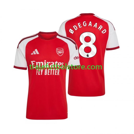 Camiseta 1ª Arsenal Martin Odegaard 8 Hombre 2026-2027 Manga Corta