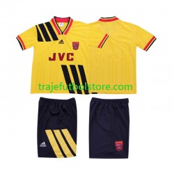 Camiseta 2ª Arsenal 1993 Retro Niño 1994 Manga Corta Camiseta 2ª Arsenal 1993 Retro Niño 1994 Manga Corta