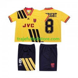 Camiseta 2ª Arsenal WRIGHT 8 1993 Retro Niño 1994 Manga Corta Camiseta 2ª Arsenal WRIGHT 8 1993 Retro Niño 1994 Manga Corta