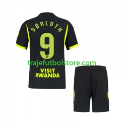 Camiseta 2ª Atlético Madrid Alexander Sorloth 9 Niño 2026-2027 Manga Corta