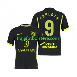 Camiseta 2ª Atlético Madrid Alexander Sorloth 9 Hombre 2026-2027 Manga Corta