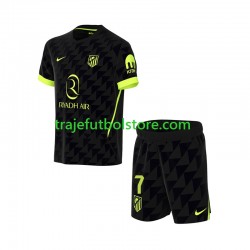 Camiseta 2ª Atlético Madrid Lee Kang-in 7 Niño 2026-2027 Manga Corta