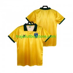 Camiseta 1ª Brasil 1988 Retro Hombre Manga Corta Camiseta 1ª Brasil 1988 Retro Hombre Manga Corta