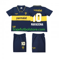 Camiseta 1ª CA Boca Juniors MARADONA 10 1993 1995 Retro Niño Manga Corta Camiseta 1ª CA Boca Juniors MARADONA 10 1993 1995 Retro Niño Manga Corta