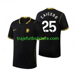 Camiseta 2ª Chelsea Moises Caicedo 25 Hombre 2026-2027 Manga Corta Camiseta 2ª Chelsea Moises Caicedo 25 Hombre 2026-2027 Manga Corta