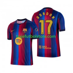 Camiseta 1ª FC Barcelona Anthony Gordon 17 Hombre 2026-2027 Manga Corta Camiseta 1ª FC Barcelona Anthony Gordon 17 Hombre 2026-2027 Manga Corta