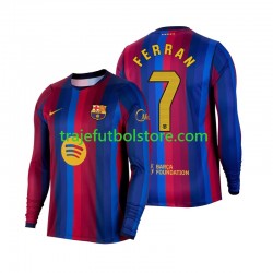 Camiseta 1ª FC Barcelona Ferran Torres 7 Hombre 2026-2027 ML Camiseta 1ª FC Barcelona Ferran Torres 7 Hombre 2026-2027 ML