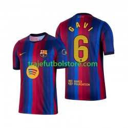 Camiseta 1ª FC Barcelona Gavi 6 Hombre 2026-2027 Manga Corta Camiseta 1ª FC Barcelona Gavi 6 Hombre 2026-2027 Manga Corta
