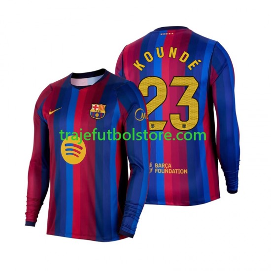 Camiseta 1ª FC Barcelona Jules Kounde 23 Hombre 2026-2027 ML