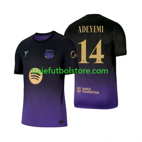 Camiseta 2ª FC Barcelona Karim Adeyemi 14 Hombre 2026-2027 Manga Corta