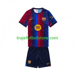 Camiseta 1ª FC Barcelona Niño 2026-2027 Manga Corta