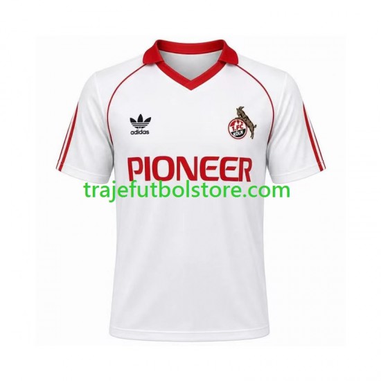 Camiseta 1ª FC Köln 1980 1981 Retro Hombre Manga Corta