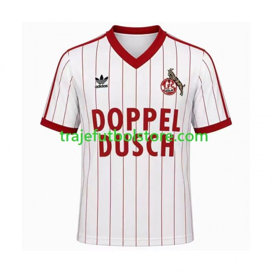 Camiseta 1ª FC Köln 1982 1983 Retro Hombre Manga Corta