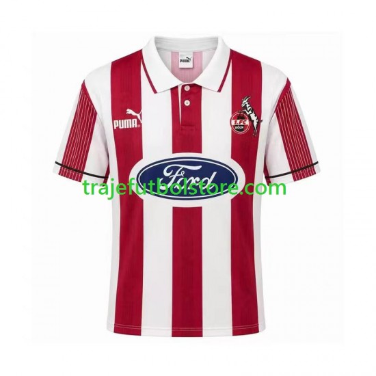 Camiseta 1ª FC Köln 1995 1996 Retro Hombre Manga Corta