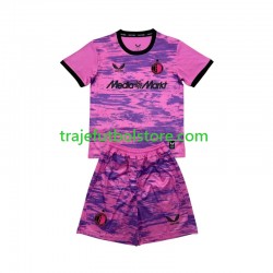 Camiseta 3ª Feyenoord Rotterdam Portero Niño 2026-2027 Manga Corta
