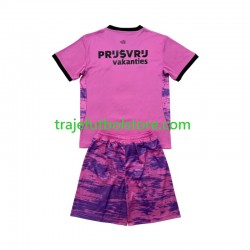 Camiseta 3ª Feyenoord Rotterdam Portero Niño 2026-2027 Manga Corta