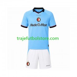 Camiseta 2ª Feyenoord Rotterdam Niño 2026-2027 Manga Corta Camiseta 2ª Feyenoord Rotterdam Niño 2026-2027 Manga Corta