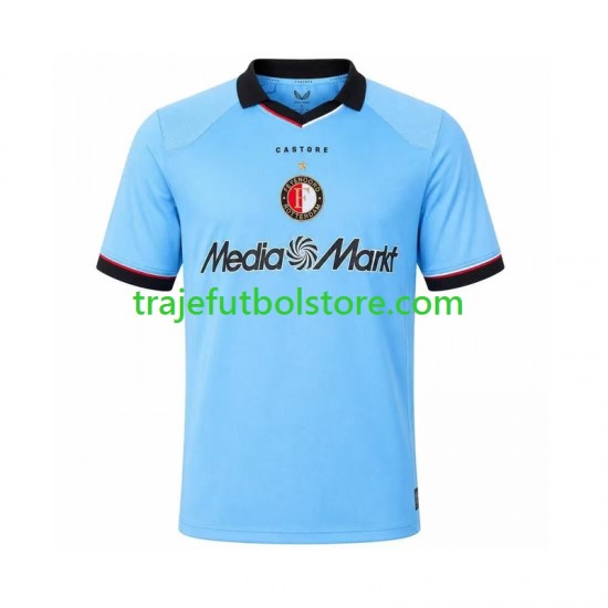 Camiseta 2ª Feyenoord Rotterdam Hombre 2026-2027 Manga Corta