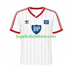 Camiseta 1ª Hamburger SV 1984 Retro Hombre Manga Corta