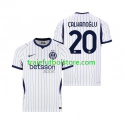 Camiseta 2ª Inter Milan Hakan Calhanoglu 20 Hombre 2026-2027 Manga Corta
