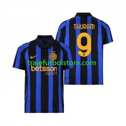 Camiseta 1ª Inter Milan Marcus Thuram 9 Hombre 2026-2027 Manga Corta