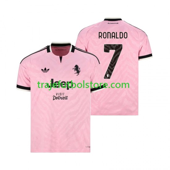 Camiseta 2ª Juventus Cristiano Ronaldo 7 Hombre 2026-2027 Manga Corta