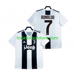 Camiseta 1ª Juventus Cristiano Ronaldo 2018 2019 Retro Hombre Manga Corta Camiseta 1ª Juventus Cristiano Ronaldo 2018 2019 Retro Hombre Manga Corta