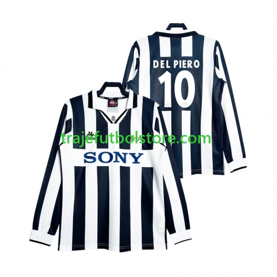 Camiseta 1ª Juventus DEL PIERO 10 1997 Retro Hombre ML