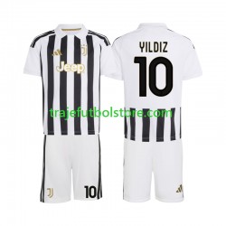 Camiseta 1ª Juventus Kenan Yildiz 10 Niño 2026-2027 Manga Corta Camiseta 1ª Juventus Kenan Yildiz 10 Niño 2026-2027 Manga Corta