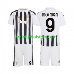 Camiseta 1ª Juventus Randal Kolo Muani 9 Niño 2026-2027 Manga Corta Camiseta 1ª Juventus Randal Kolo Muani 9 Niño 2026-2027 Manga Corta