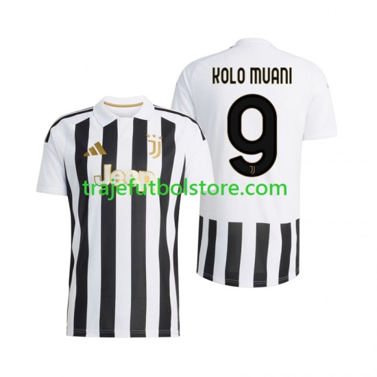Camiseta 1ª Juventus Randal Kolo Muani 9 Hombre 2026-2027 Manga Corta