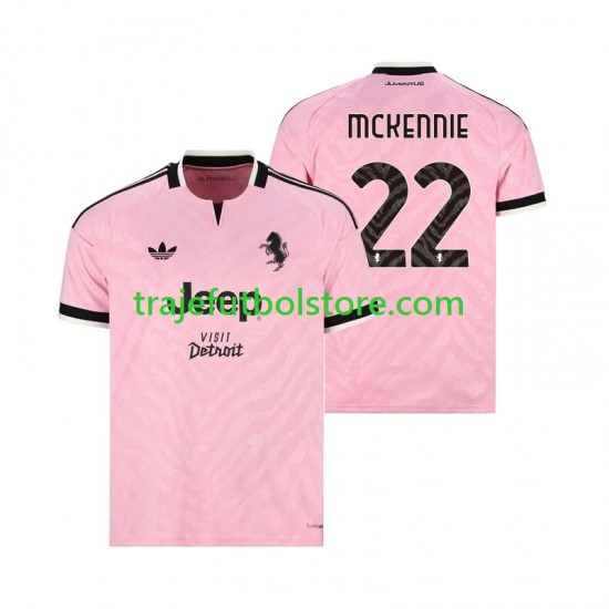 Camiseta 2ª Juventus Weston McKennie 22 Hombre 2026-2027 Manga Corta